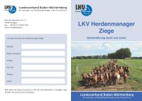 Flyer Herdenmanager Ziege